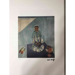 Henri Matisse Offset de litografia 50x70 cm certificat