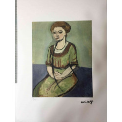 Henri Matisse Offset de litografia 50x70 cm certificat