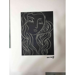 Henri Matisse Litografía offset 50x70 cm certificado