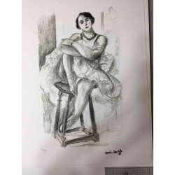 Henri Matisse Litografía offset 50x70 cm certificado