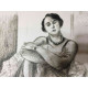 Henri Matisse Litografía offset 50x70 cm certificado