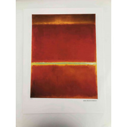 Mark Rothko Lithografie off set 50x65 cm gecertificeerd