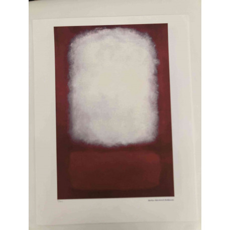 Mark Rothko Lithografie off set 50x65 cm gecertificeerd