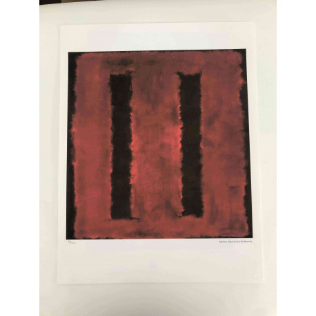 Mark Rothko Lithografie off set 50x65 cm gecertificeerd