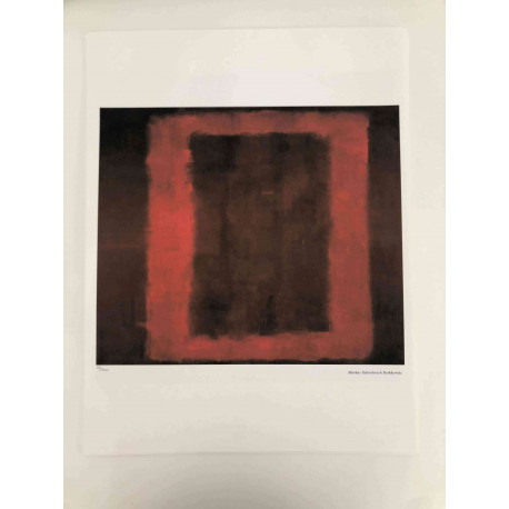 Mark Rothko Lithografie off set 50x65 cm gecertificeerd