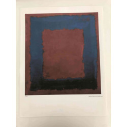 Mark Rothko Lithografie off set 50x65 cm gecertificeerd