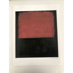 Mark Rothko Lithografie off set 50x65 cm gecertificeerd