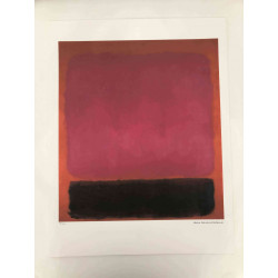 Mark Rothko Lithografie off set 50x65 cm gecertificeerd