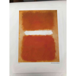 Mark Rothko Lithografie off set 50x65 cm gecertificeerd