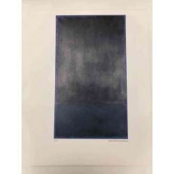 Litografia Mark Rothko off set 50x65 cm certificada