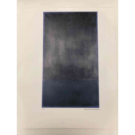 Mark Rothko Lithografie off set 50x65 cm gecertificeerd