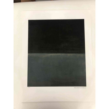 Mark Rothko Lithografie off set 50x65 cm gecertificeerd