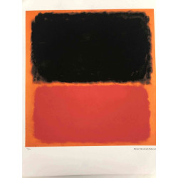 Mark Rothko Lithografie off set 50x65 cm gecertificeerd