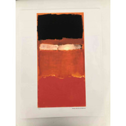Mark Rothko Lithografie off set 50x65 cm gecertificeerd