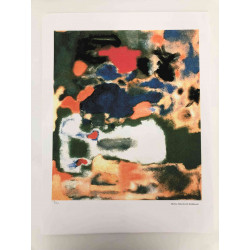 Mark Rothko Lithografie off set 50x65 cm gecertificeerd