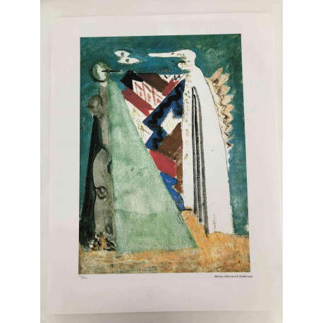 Mark Rothko Lithografie off set 50x65 cm gecertificeerd