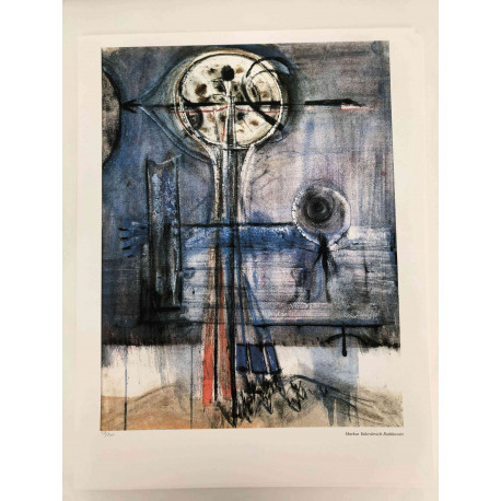 Mark Rothko Lithografie off set 50x65 cm gecertificeerd
