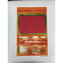 Mark Rothko Lithografie off set 50x65 cm gecertificeerd
