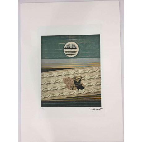 Max Ernst Lithografie off set 50x70 cm gecertificeerd