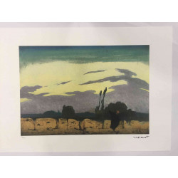 Max Ernst Off set lithograph cm 50x70 certified