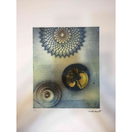 Max Ernst Litografia off set 50x70 cm certificada