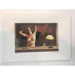 Set de litografia de Mel Ramos 57x38 cm certificat