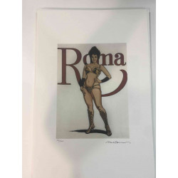 Mel Ramos Off set lithograph cm 57x38 certified