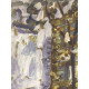 Pieter Cornelis Mondriaan 50x65 cm-ko off-set litografia ziurtagiria