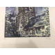 Pieter Cornelis Mondriaan 50x65 cm-ko off-set litografia ziurtagiria