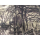 Pieter Cornelis Mondriaan 50x65 cm-ko off-set litografia ziurtagiria