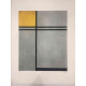 Pieter Cornelis Mondriaan 50x65 cm-ko off-set litografia ziurtagiria