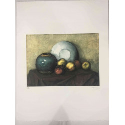 Pieter Cornelis Mondriaan 50x65 cm-ko off-set litografia ziurtagiria