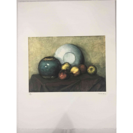 Pieter Cornelis Mondriaan 50x65 cm-ko off-set litografia ziurtagiria