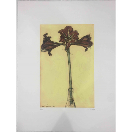 Pieter Cornelis Mondriaan 50x65 cm-ko off-set litografia ziurtagiria
