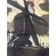 Pieter Cornelis Mondriaan 50x65 cm-ko off-set litografia ziurtagiria