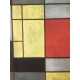 Pieter Cornelis Mondriaan 50x65 cm-ko off-set litografia ziurtagiria
