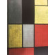 Pieter Cornelis Mondriaan 50x65 cm-ko off-set litografia ziurtagiria