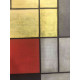 Pieter Cornelis Mondriaan 50x65 cm-ko off-set litografia ziurtagiria
