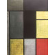 Pieter Cornelis Mondriaan 50x65 cm-ko off-set litografia ziurtagiria