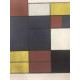 Pieter Cornelis Mondriaan 50x65 cm-ko off-set litografia ziurtagiria