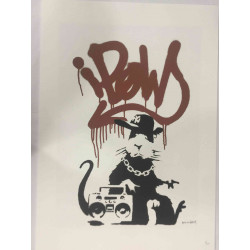 Banksy Lithografie offset 50x70 cm POW-editie