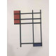 Pieter Cornelis Mondriaan 50x65 cm-ko off-set litografia ziurtagiria