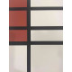 Pieter Cornelis Mondriaan 50x65 cm-ko off-set litografia ziurtagiria