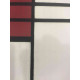 Pieter Cornelis Mondriaan 50x65 cm-ko off-set litografia ziurtagiria