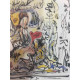 Jackson Pollock Lithograph off set 50x70 cm certified