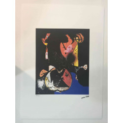 Jackson Pollock Litografia offsetowa z certyfikatem 50x70 cm