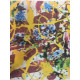 Litografická sada Jackson Pollock s certifikací 50x70 cm