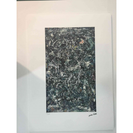 Set de litografía Jackson Pollock 50x70 cm certificado