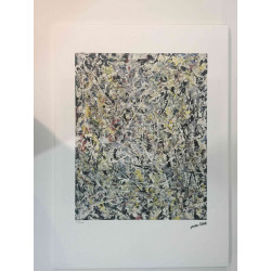 Litografická súprava Jackson Pollock s certifikáciou 50x70 cm