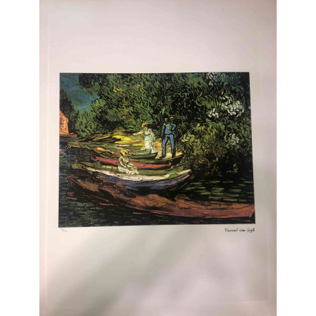 Vincent Willem van Gogh Lithographie hors set 50x70 cm certifiée